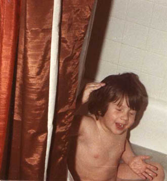 Jason in the tub