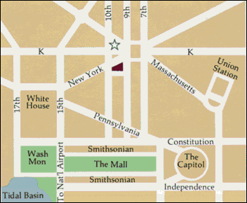 The Henley Park Hotel is very close to many popular D.C. tourist attractions.
