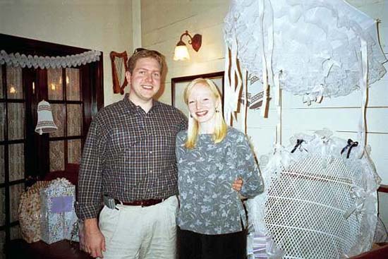 The happy couple